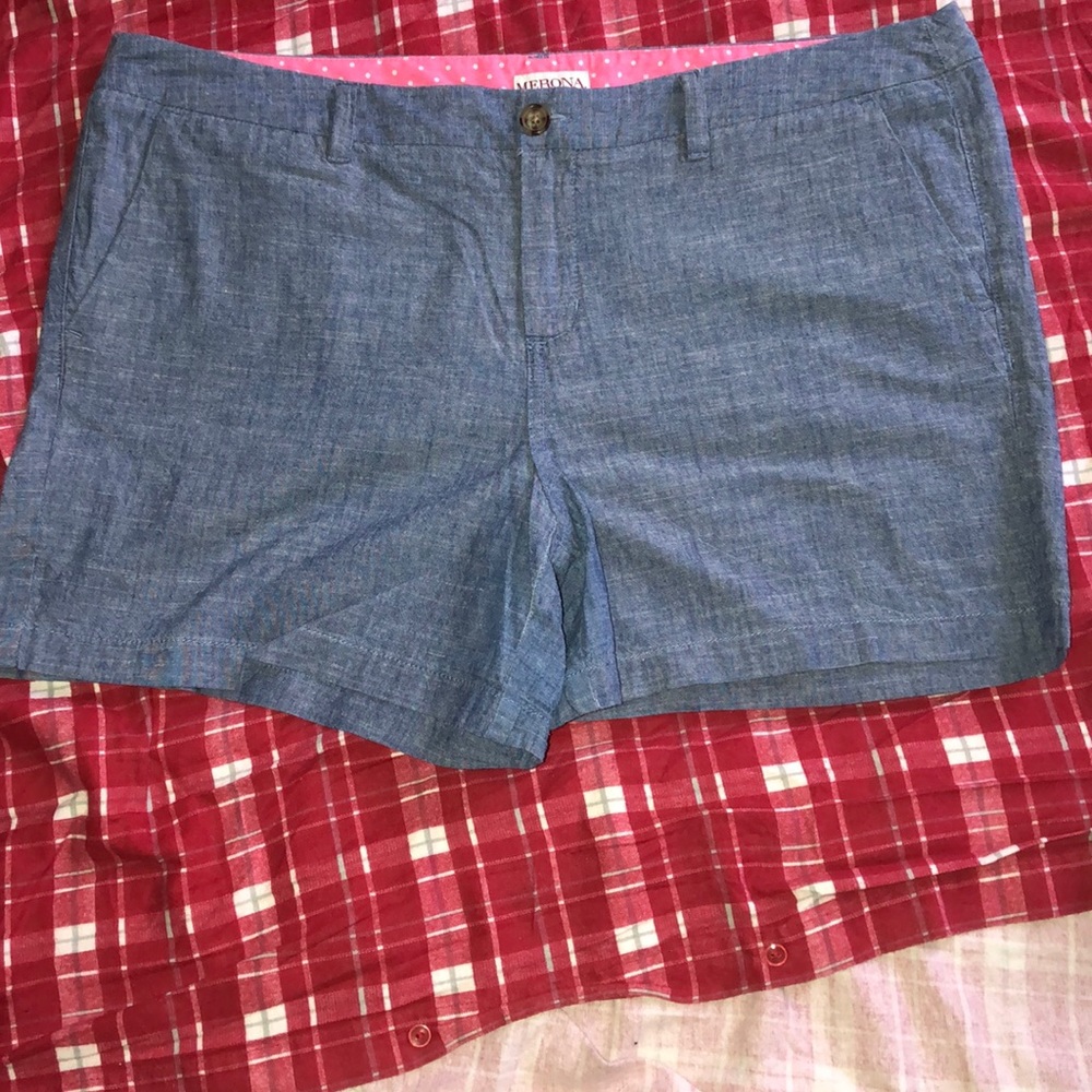 Women’s plus size jean shorts